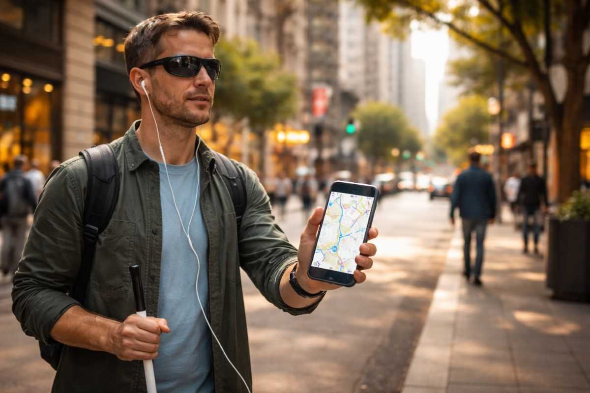 Mobile Apps Driving Tech For Visually Impaired Users
