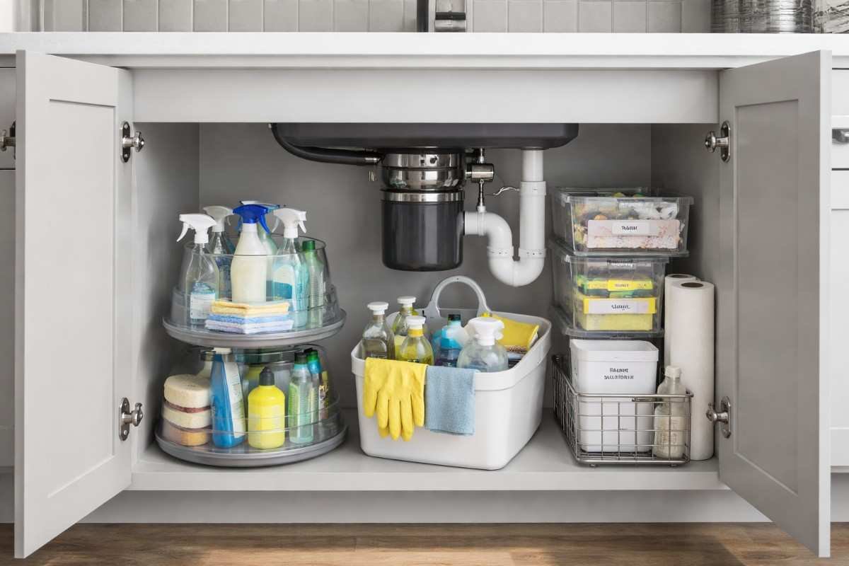 Cabinet Door Storage Solutions