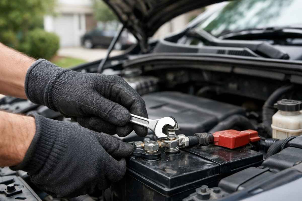 Disconnect The Negative Terminal First