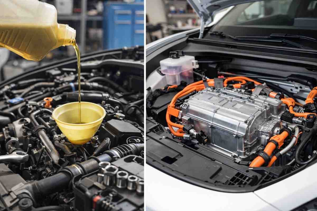Electric Cars Oil Changes Compared To Gas Cars