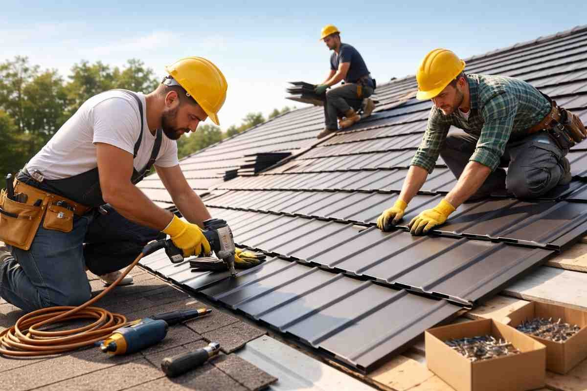 How To Install Metal Roof Shingles