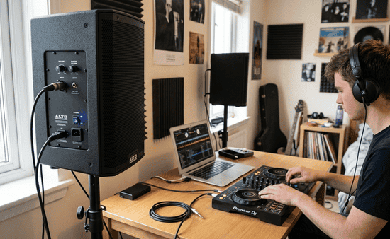 Powered PA Speaker For Home Practice